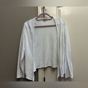 Women’s J.Jill linen slub knit cardigan